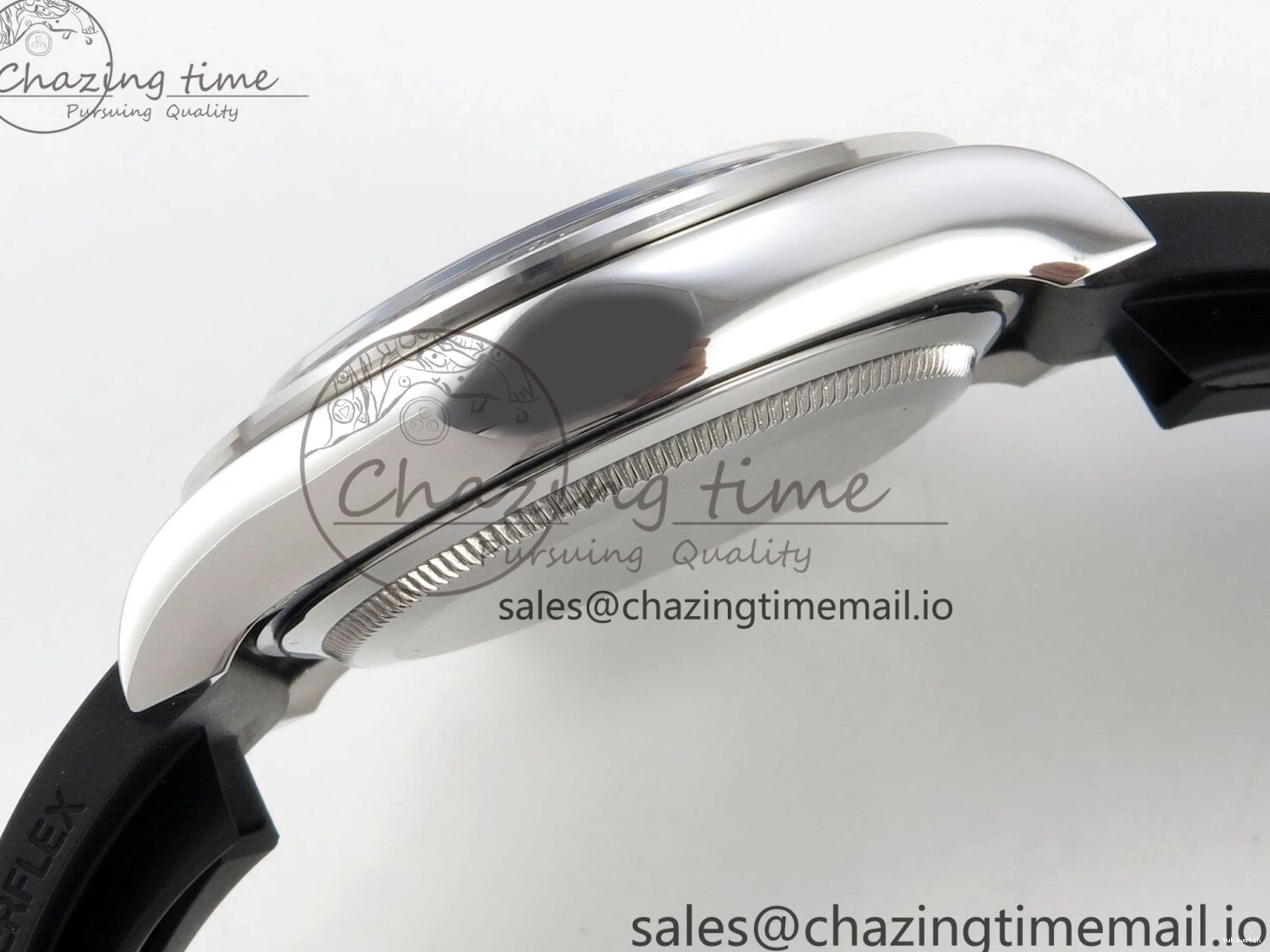 Oysterflex Bezel Clean on Ceramic DD4131 1:1 SS Dial 126519 Black Black Rubber Edition Best Stick Strap Daytona 0518